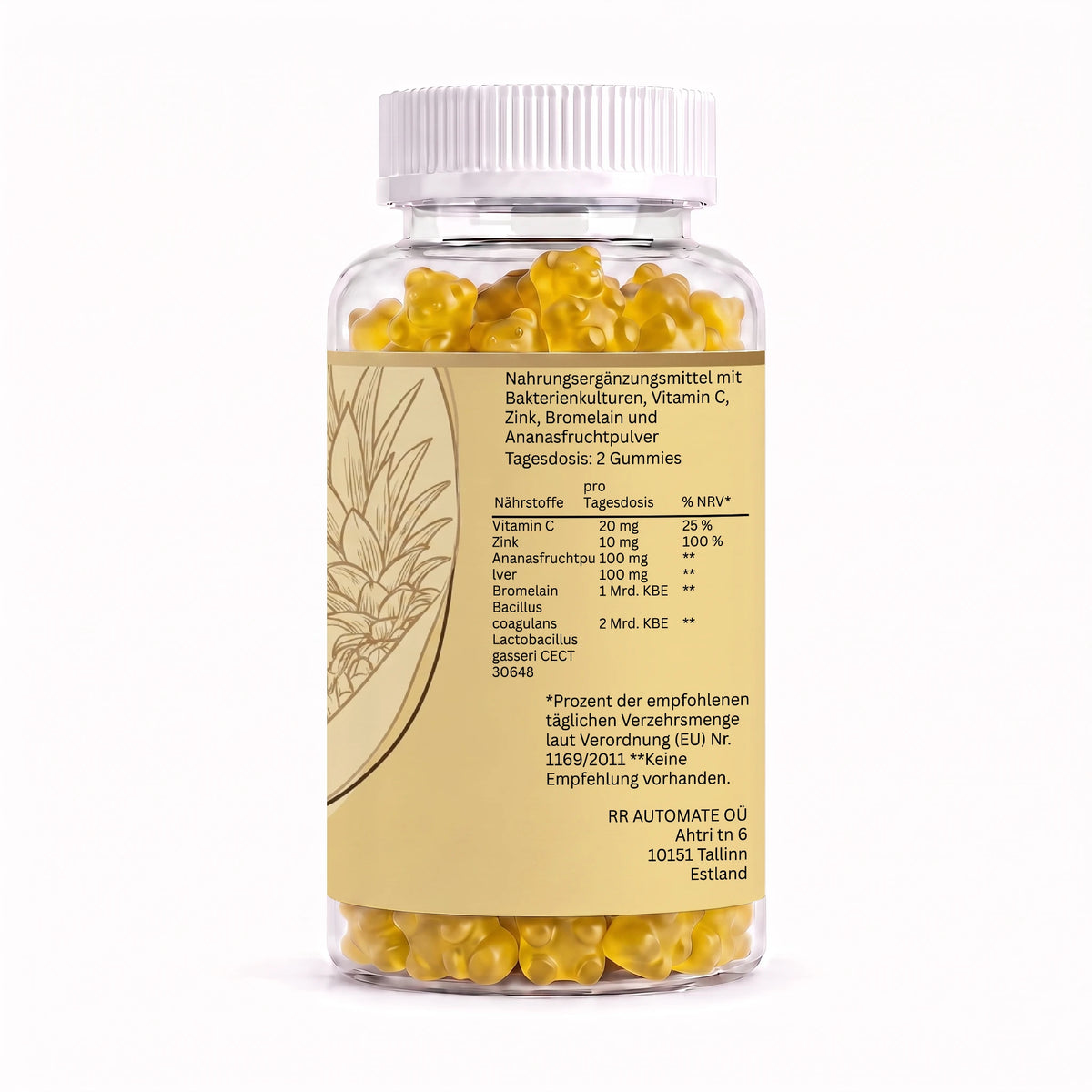 Vaginal Probiotic Gummies – 60 Gummies