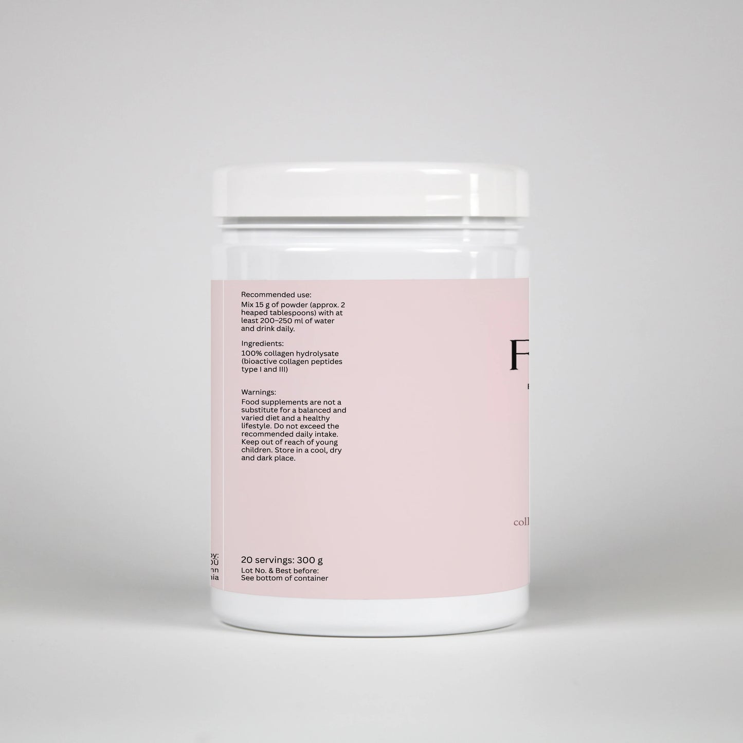 Collagen Hydrolysate – 300g