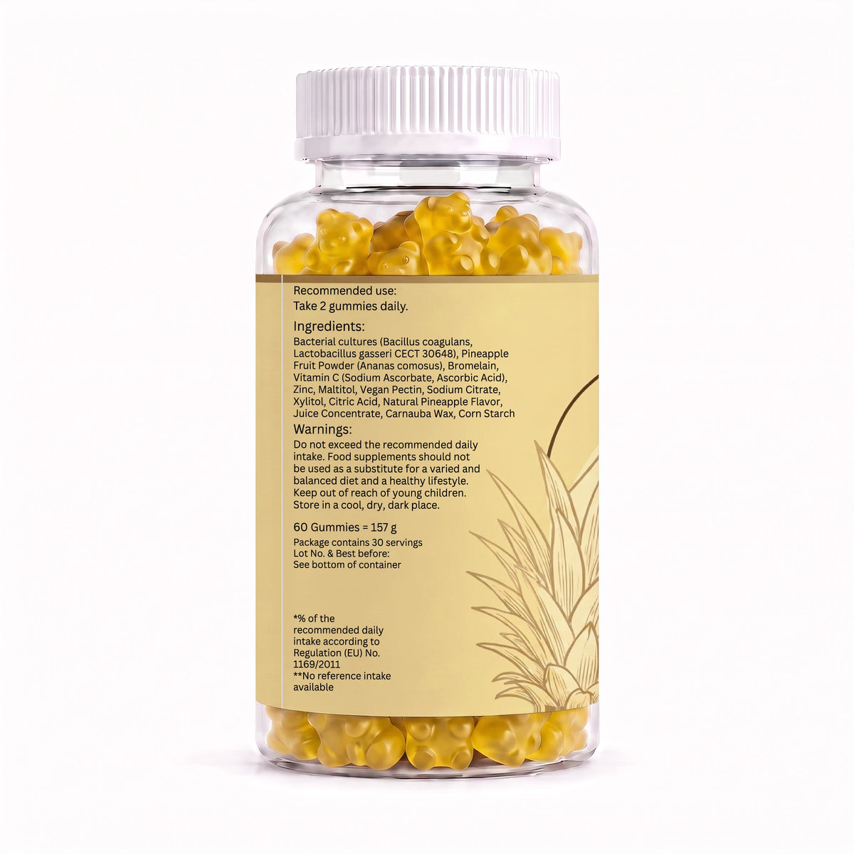 Vaginal Probiotic Gummies – 60 Gummies