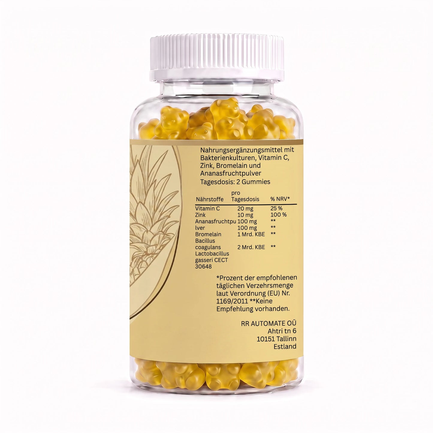 Vaginal Probiotic Gummies – 60 Gummies